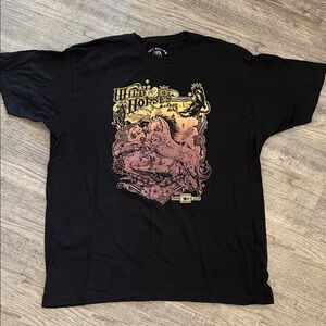 Bell Bottom Country by Lainey Wilson Black Wild Horses Graphic T-Shirt